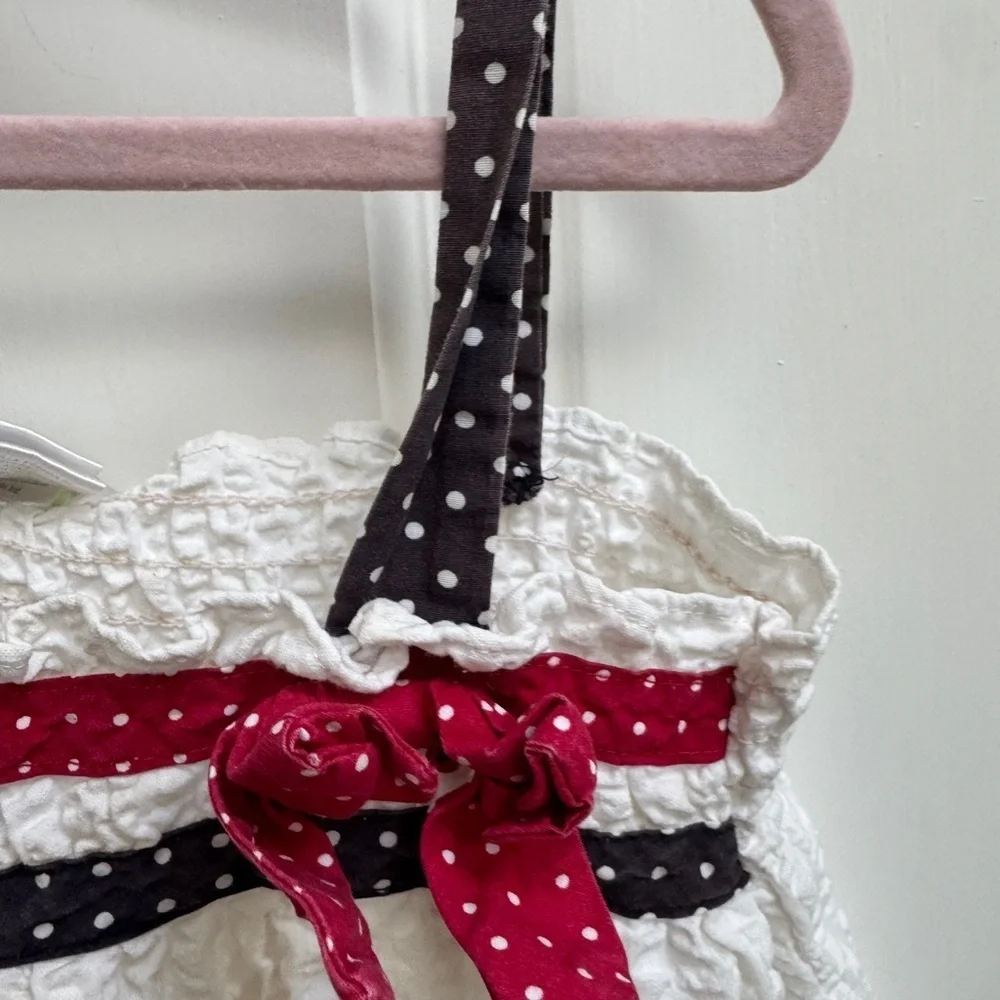 Sophie Rose 2T Girls Red White Blue Star 4th of July Patriotic Sleeveless Dress